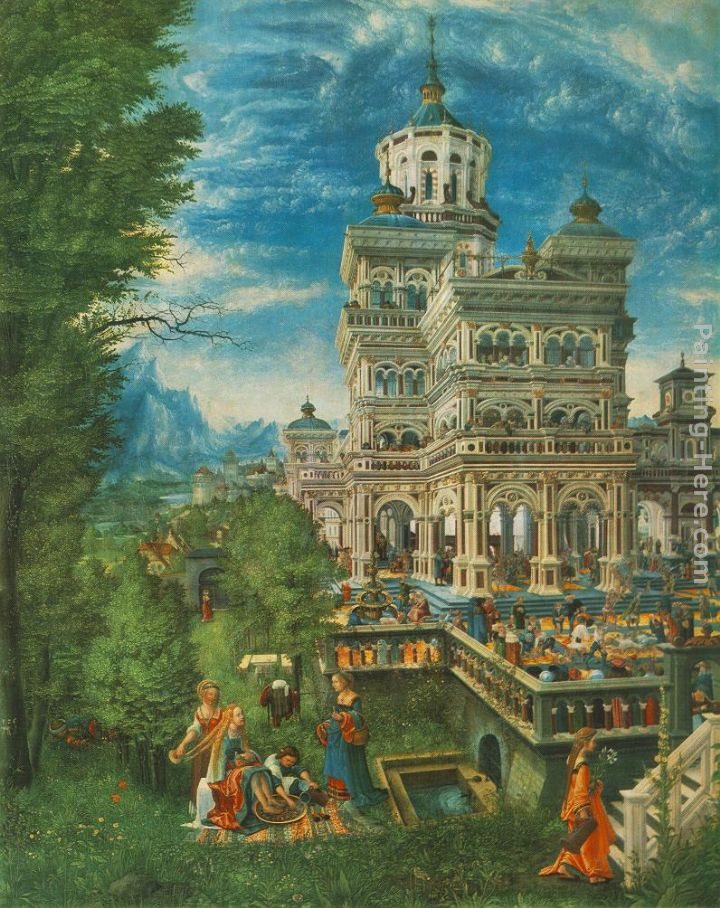 Denys van Alsloot Susanna In The Bath And The Stoning Of The Elders